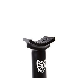 - S&M BMX BIKE LONG JOHNSON 27.2mm  PIVOTAL SEAT POST 320mm LONG BLACK BMX…